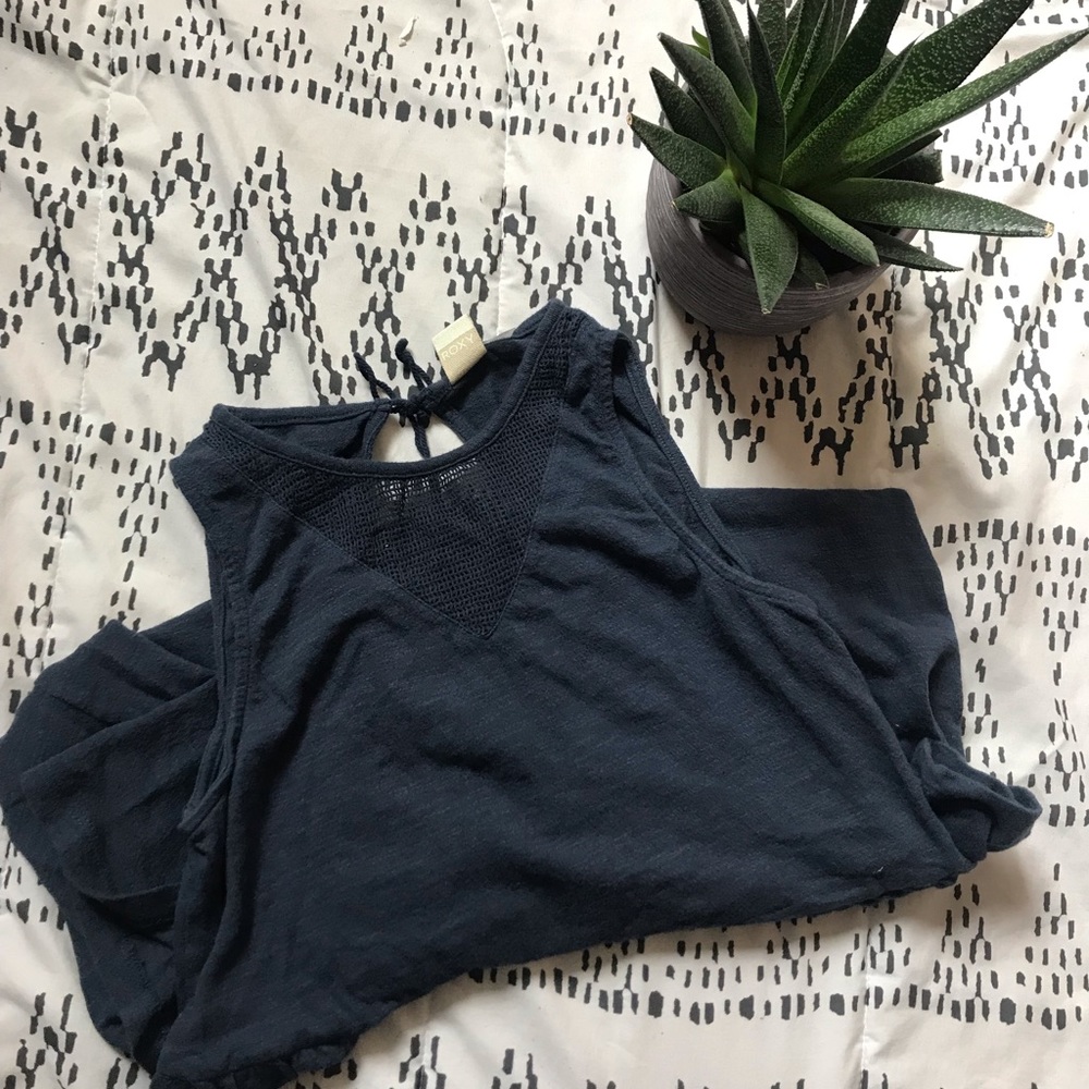 ROXY Navy Blue Sun Dress 🏖